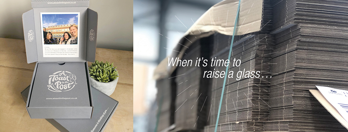 Packaging of our toasts